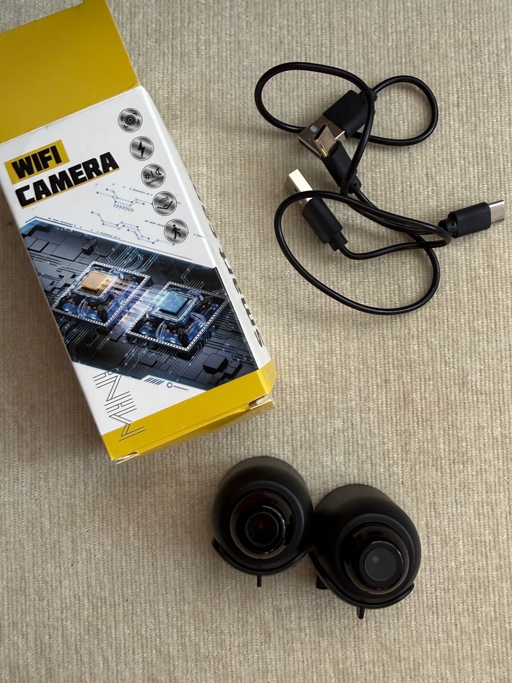 WiFi Mini Camera Lens Module - Black - Picture 2 of 8